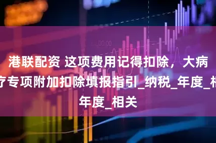港联配资 这项费用记得扣除，大病医疗专项附加扣除填报指引_纳税_年度_相关